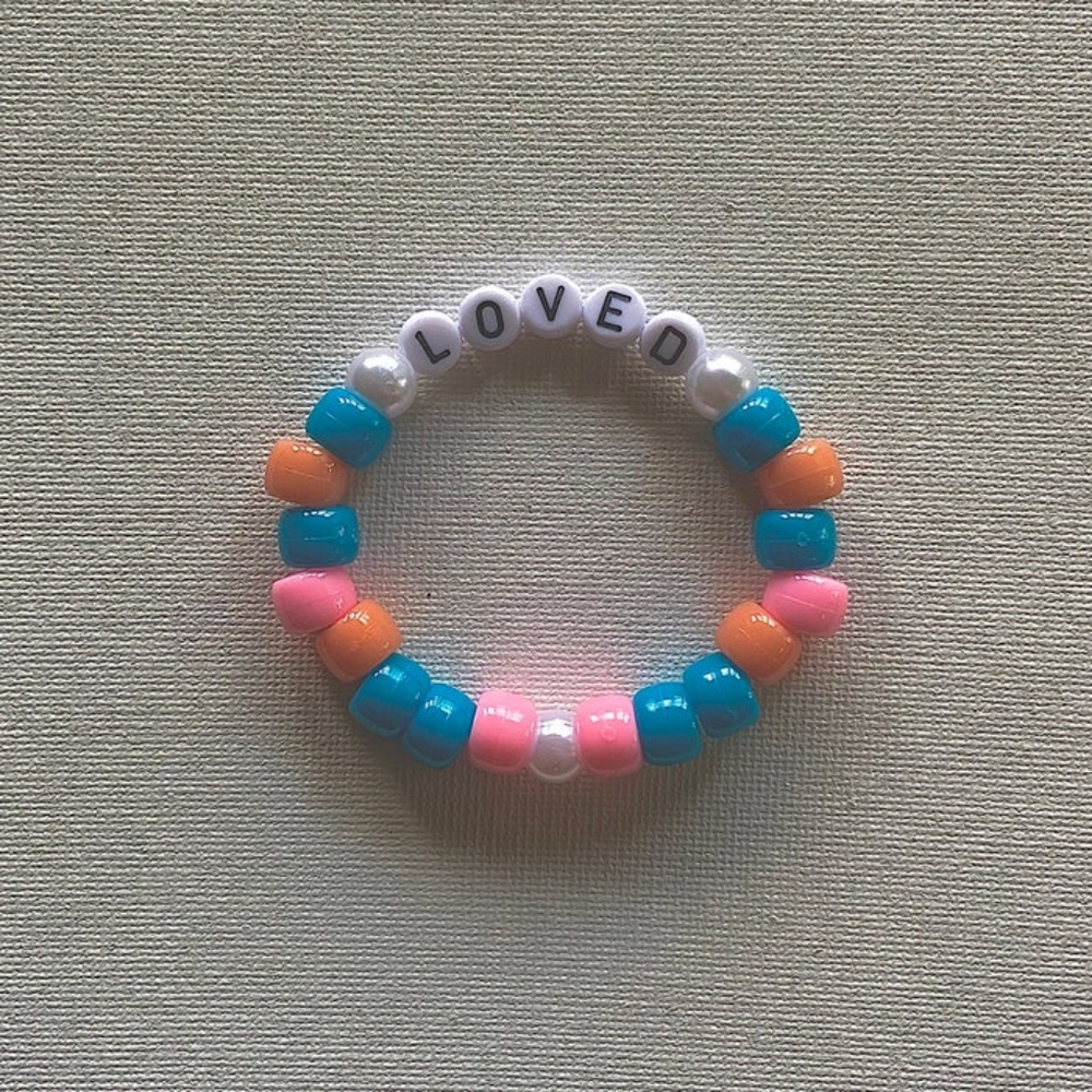 BTS Singularity Inspired Handmade Loved Kandi Bracelet